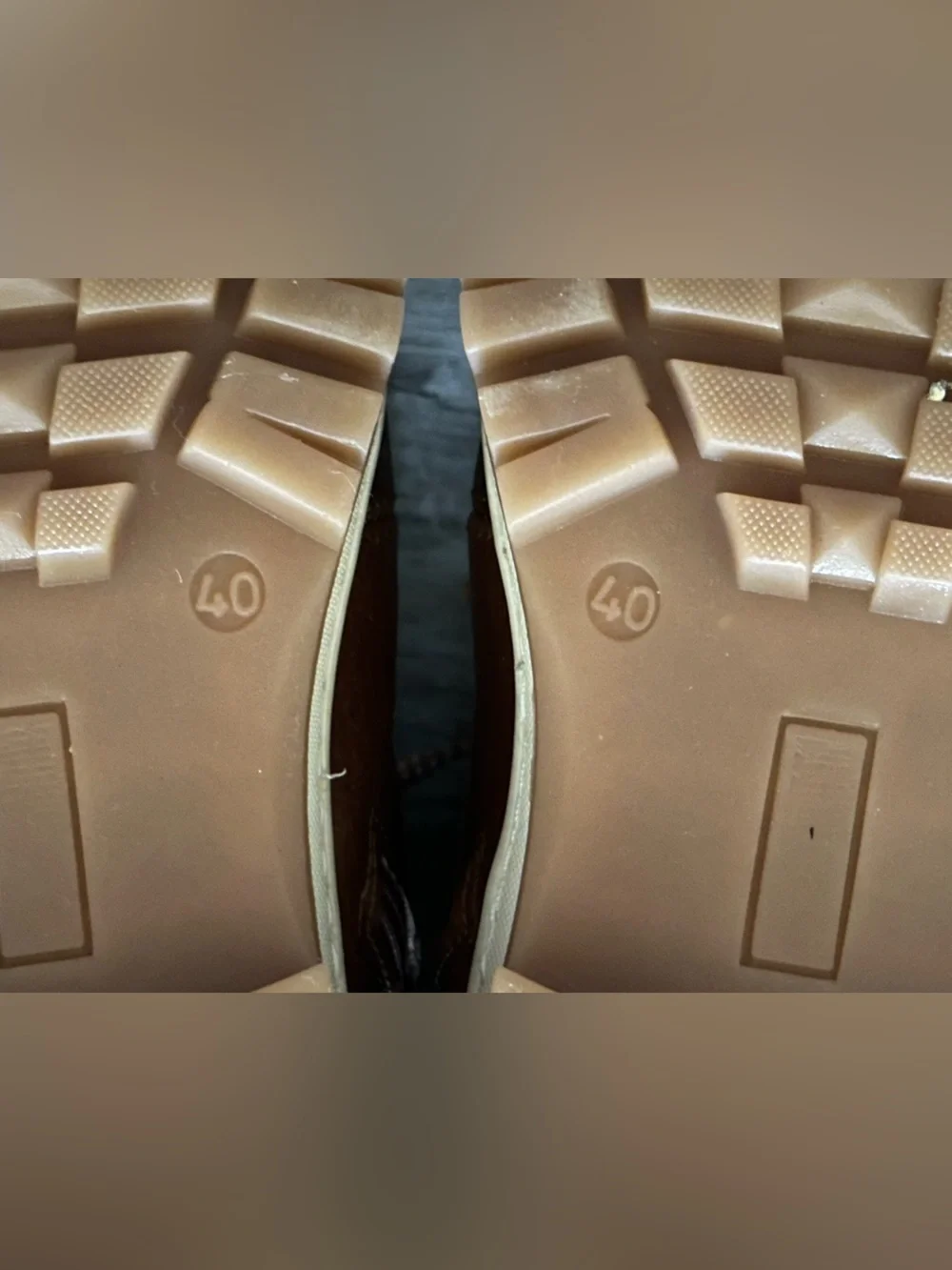 Eric Michael Denver Brown Leather Faux Fur Winter Boots EU 40